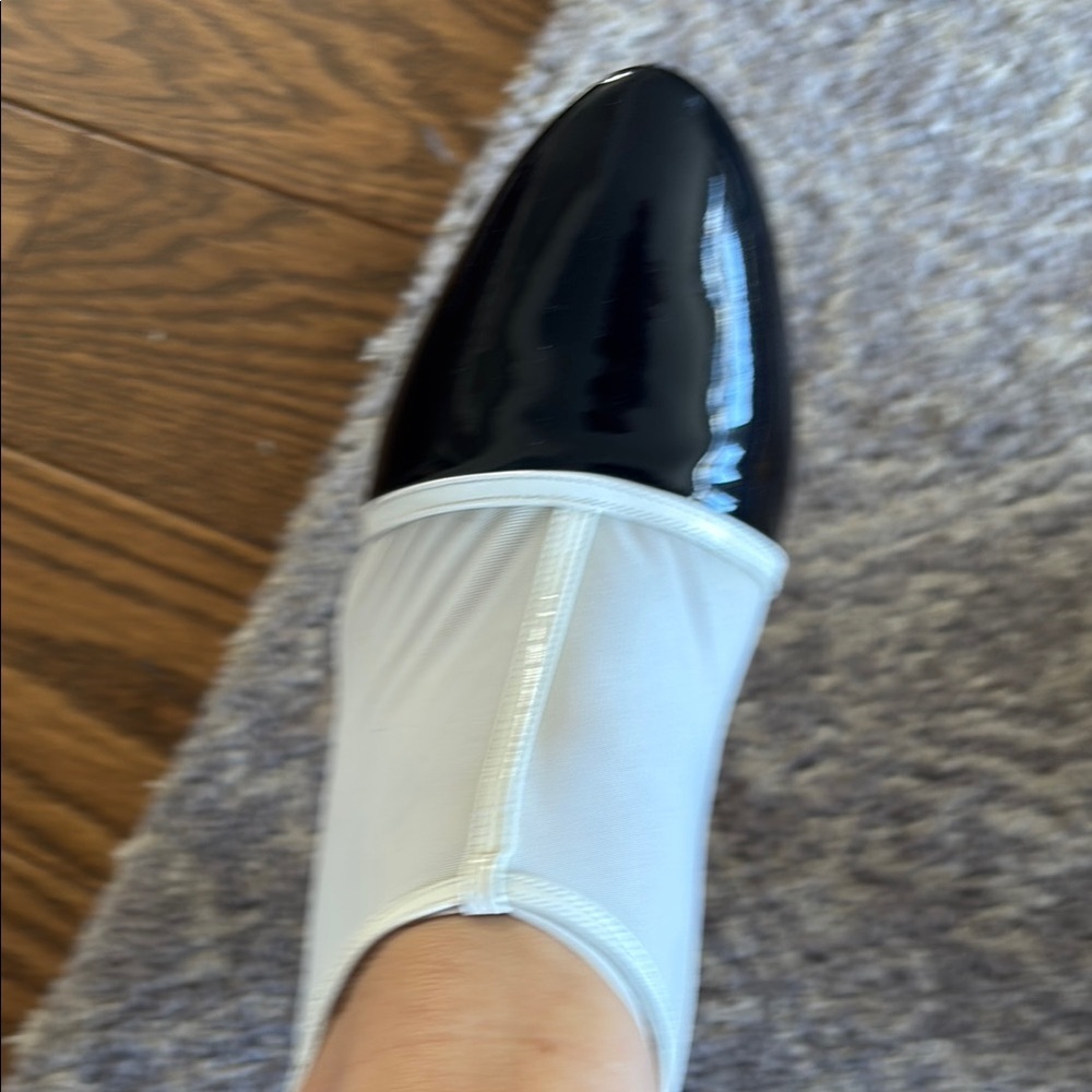 Emporio Armani Black and White Heels - Picture 2 of 7